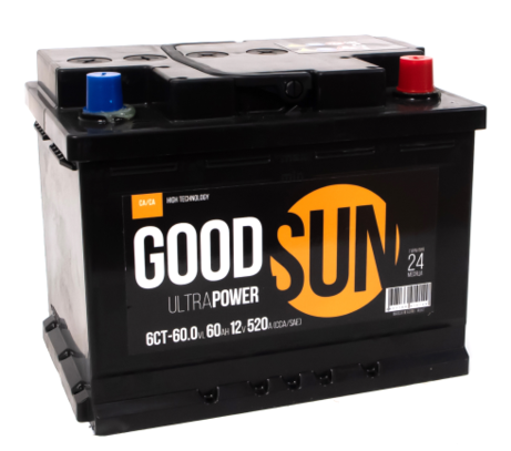 АКБ 6СТ-60.0 GoodSun Ultra Power 520A (242х175х190) о.п.