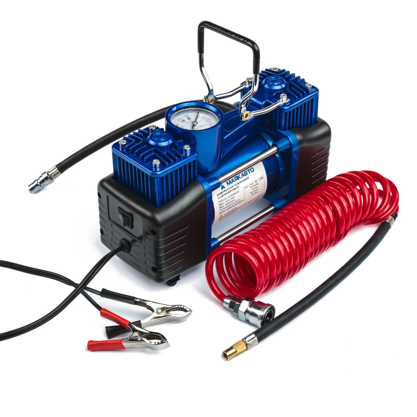 Компрессор "Маяк-620" 2-х порш с вит шланг