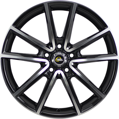 CROSS STREET Y-9100 7,5x17 5x114,3 ET45 D60,1 BKF/Mega Wheels