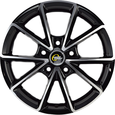 CROSS STREET CR-01 6,0x15 4x100 ET48 D54,1 BKF