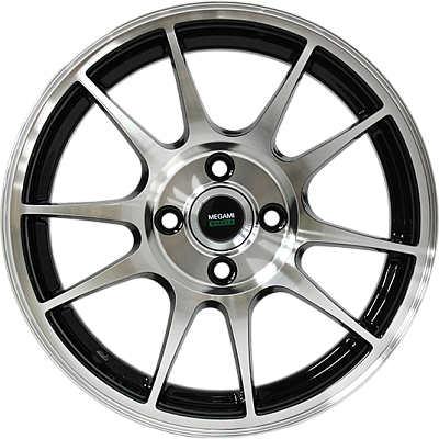 Megami MGM-5 6,0х15 4х98 ET35 d58,6 BKF